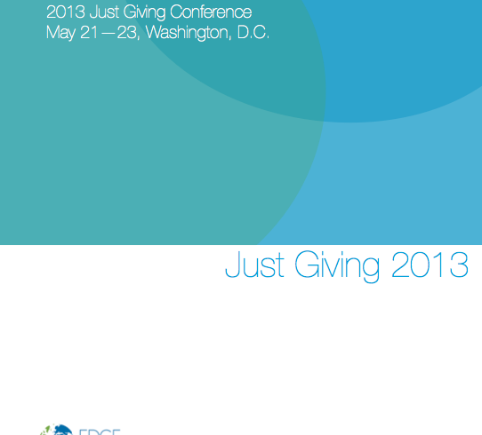 Just Giving 2013 Conference Report