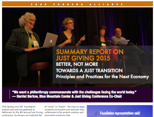 Réflexions sur la conférence 2015 de Just Giving