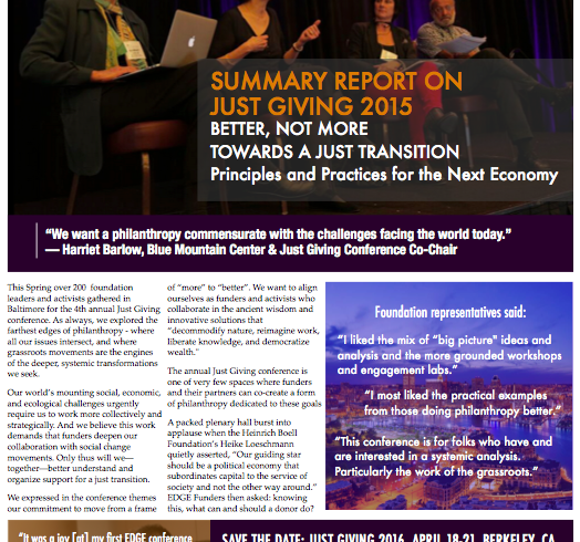 2015 Conference Report 2015 Conference Report
