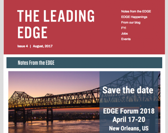 The Leading EDGE - agosto de 2017