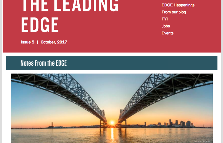 The Leading EDGE - outubro de 2017