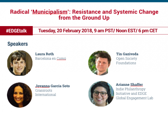 Webinar – Radical “Municipalism”: Resistance and Systemic Change from the Ground Up