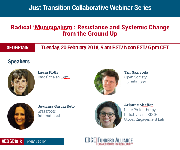 Webinar – Radical “Municipalism”: Resistance and Systemic Change from the Ground Up