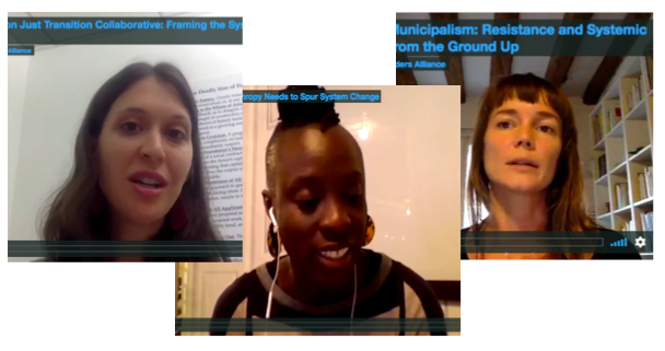 Webinaires de la collaboration Just Transition