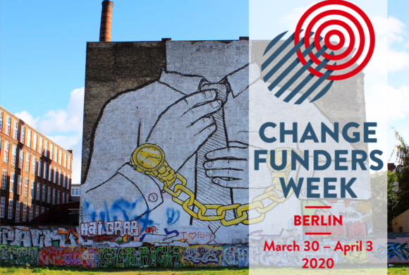 Reserve a data! Change Funders Week - 30 de março a 3 de abril de 2020