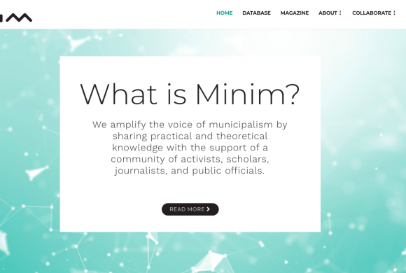 Lançamento de um observatório de conhecimento sobre municipalismo - Minim