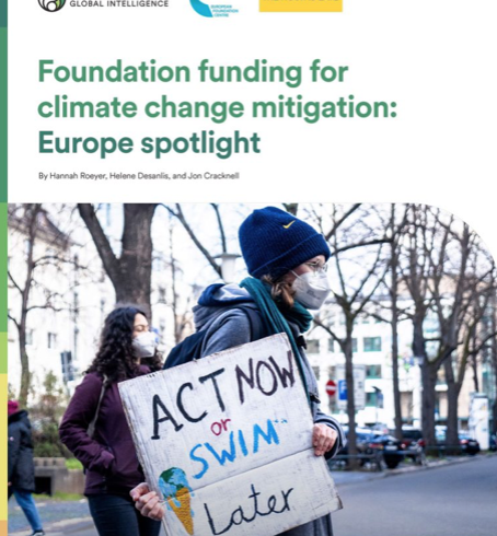 Climate change is here. Where is European philanthropy?