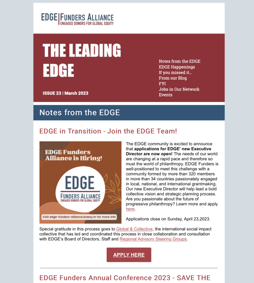 The Leading EDGE – March 2023