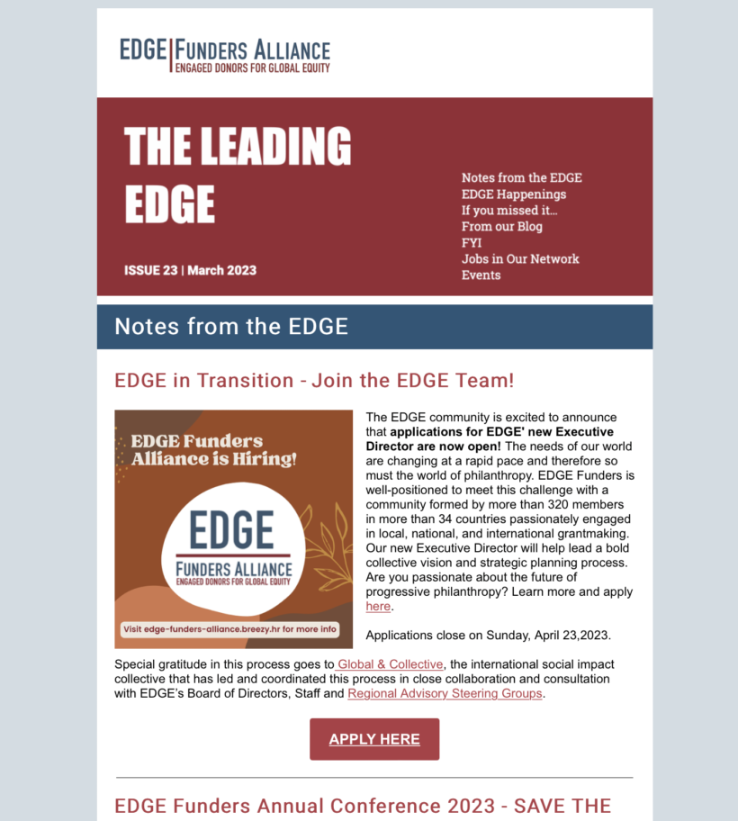 The Leading EDGE - Marzo 2023